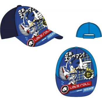 Kšiltovka Dětská kšiltovka Sonic Barva: Tmavě modrá, Velikost: 52