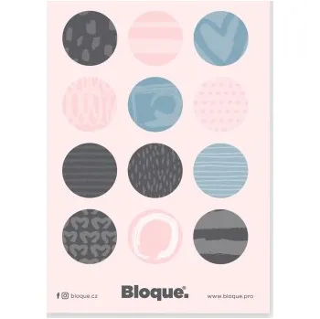 Hračka pro nejmenší Bloque. Samolepky / Momentky 52