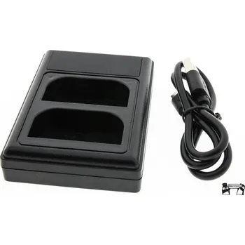 Duální USB Nabíječka baterií LP-E12 pro Canon fotoaparáty