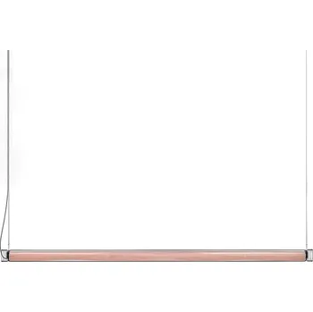 LZF Lineární závěsné svítidlo v minimalistickém designu Estela Horizontal Délka: 1200 mm, Dekor: Bledě růžový ESTE SH120 LED DIMDALI 33 Lineární závěsné svítidlo v minimalistickém designu Estela Horizontal