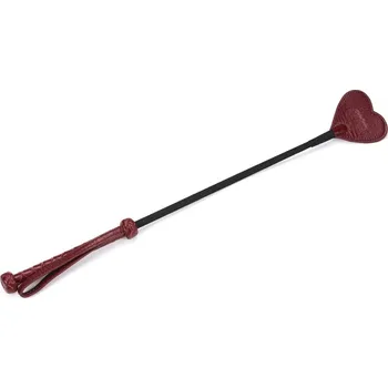 Bič jezdecký Liebe Seele Wine Red srdce vínový - s kupónem KUP15 cena 849 Kč + extra diskrétní expedice