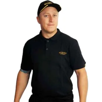 Pánské tričko Classic Polokošile s logem - černá vel.M