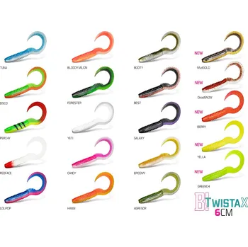 DuoPACK BOX Delphin TwistaX Eeltail UVs / 6x 5ks|6cm/DeadSNOW