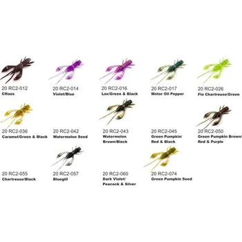 Umělá nástraha Dipované umělé nástrahy Real Craw 2-48mm 7ks Violet / Blue