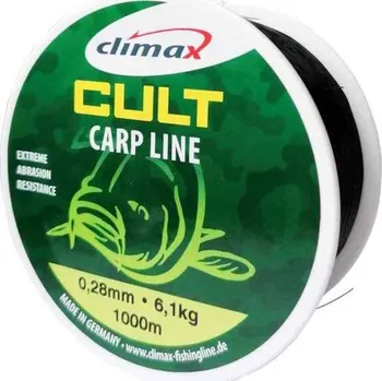 Climax silon Cult Carp line - černý 1000m 0,28mm