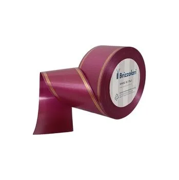 Stuha Smuteční stuha klasik s proužkem 68341 5 cm x 50 m - 21 bordeaux