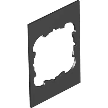 elektroinstalační lišta OBO Bettermann T4B P1S 9011 Krycí deska