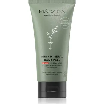 Tělový peeling MÁDARA AHA+Mineral vyhlazující tělový peeling 175 ml