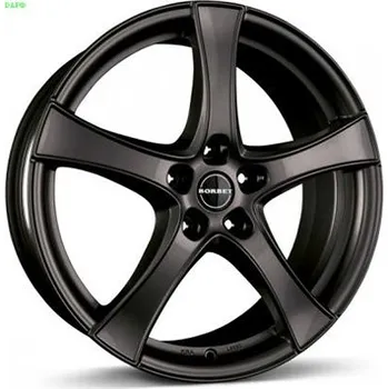 Alu kolo alu-kola Borbet F2 7.5x18, 5x114.3 ET45, antracitový lesklý