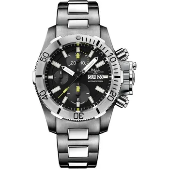 Hodinky Ball Engineer Hydrocarbon Submarine Warfare Chronograph DC2276A-SJ-BK + 5 let záruka a dárek ZDARMA