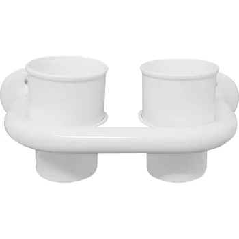 Mýdlenka Multi Držák kelímků Multi včetně kelímku bílá DRZKEL DRZKEL