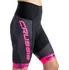 Cyklistické kalhoty CRUSSIS CSW-069 černé/růžové