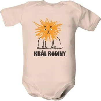 Kojenecký body Dětské body s potiskem král rodiny dětské