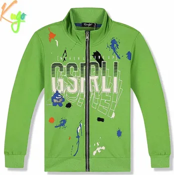 Chlapecká mikina CHLAPECKÁ MIKINA zelená Kugo FM0262