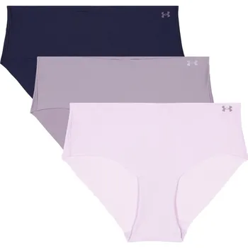 Kalhotky Pure Stretch No Show Hipster 3 Pack | Purple Ace/Violet Gray/Violet Gray M