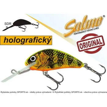 Nástraha Wobler Hornet H4SDR barva GFP