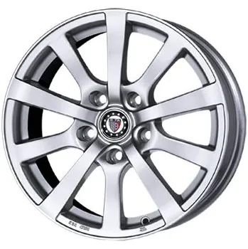Alu kolo alu-kola PLATIN P58 Silber 8x18, 5x112 ET45, stříbrný
