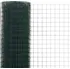 chovatelské pletivo Pletivo ke kurníku z pozinkované oceli s PVC vrstvou zelené oko 16 x 16 mm 0,5 x 25 m