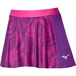 Dámská sukně Mizuno Charge Printed Flying Skirt Purple Magic XS