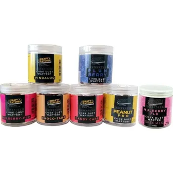 Boilies Crafty Catcher Cork Dust Wafter 15mm/100g Candy Cane