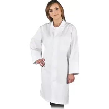 Zdravotnický plášť Leber&Hollman FOOD CWOW plášť bílý S-2XL