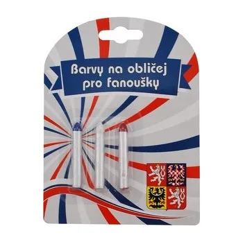 Speciální výtvarná barva Barvy na obličej ČR 4 tužky