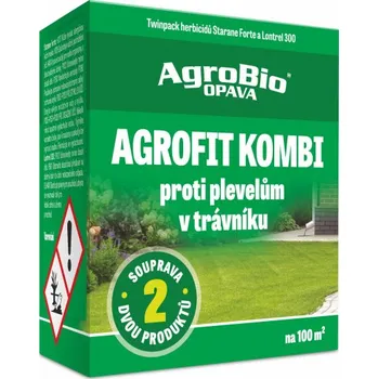 Pesticid Agrofit kombi - souprava proti plevelům v trávníku 100 m2