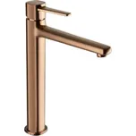 Invena Glamour umyvadlová baterie stojící měděná BU02W14