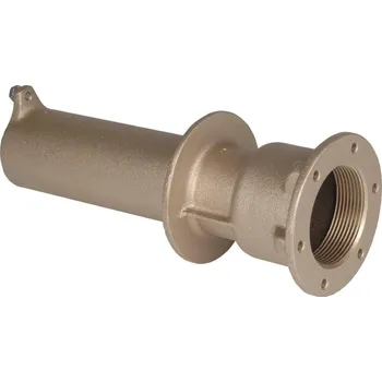 Průchod stěnou pro keramické a fóliové bazény--2“ x 1 1/2“, délka 240 mm.