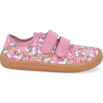 Dívčí obuv Froddo Barefoot Canvas G1700379-4