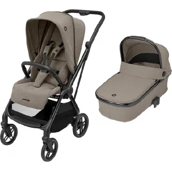 Kočárek MAXI-COSI sportovní kočárek LEONA 2 + korba ORIA LUXE Twilic Truffle