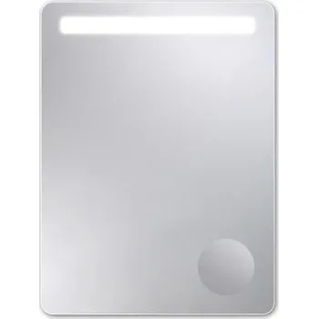 Amirro BELLA zrcadlo 60x80 cm, s osvětlením, s kosmetickým zrcátkem