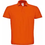 B&C Pánská polokošile Piqué polo ID.001 Velikost: XL, Barva: oranžová