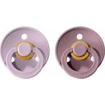 BIBS Colour Dudlíky z Přírodního kaučuku 2ks vel.2 Barva: Dusky Lilac / Heather