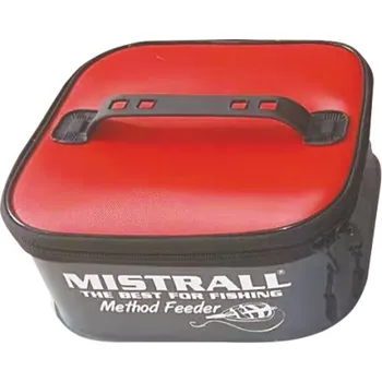 Mistrall taška s červeným víkem 23x23x10