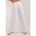 Dámské kalhoty Dámské látkové široké kalhoty MI-SP-59102.92 bílé uni