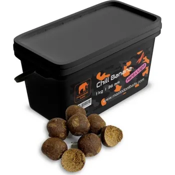 Boilies Mastodont Baits Boilies Chill Banana 1 kg 36 mm