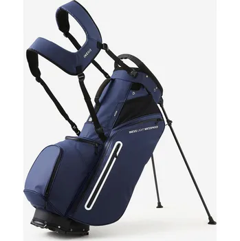 Golfový bag INESIS Golfový bag s trojnožkou Light BÍLÁ|MODRÁ