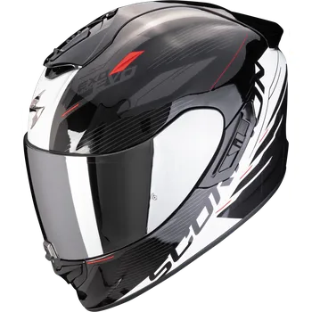 Helma na motorku Scorpion exo-1400 evo ii air luma černo/bílá m