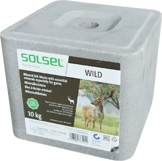 Minerální liz pro lesní zvěř Solsel WILD, 10kg