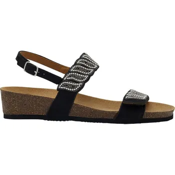 Dámská zdravotní obuv Scholl DOHA 2 STRAPS SANDAL dámské zdravotní pantofle barva černá černá 38