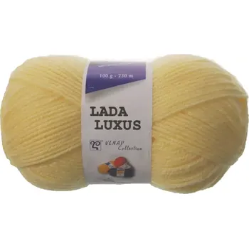 Příze Lada Luxus - 54033 žlutá