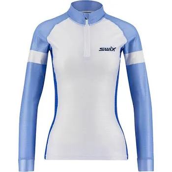 Dívčí oblečení Dámská kombinéza Swix Focus 2-pcs Skisuit W velikost - textil XS