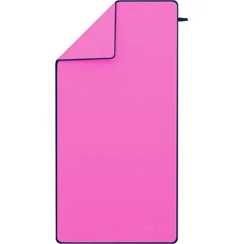 Ručník Ručník z mikrovlákna NILS NCR13 růžový / tmavě modrý