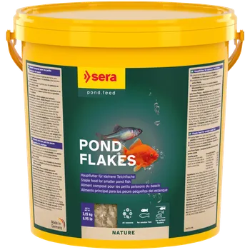 Krmivo pro rybičky Sera Pond Flakes 21 litrů