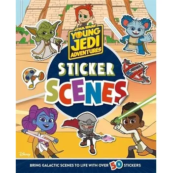 Cizí jazyk Star Wars Jedi Adventures: Sticker Scenes - Walt Disney