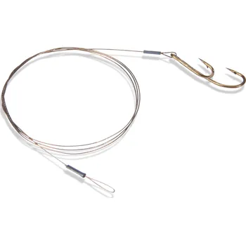 Saenger lanko s dvojháčkem Ryder hook , vel. 4, 50 cm/6 kg