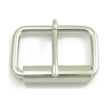 KORTEXIN Přezka sedlářská kovová 26mm nikl