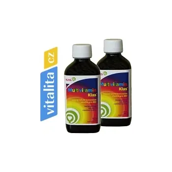 Doplněk stravy Multivitamin s extraktem z ovoce - pro posílení organismu (2× 200 ml)