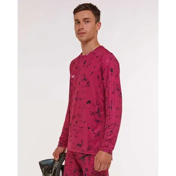 Cyklistické oblečení DHaRCO Dres Race Jersey chilli peppers Velikost: S